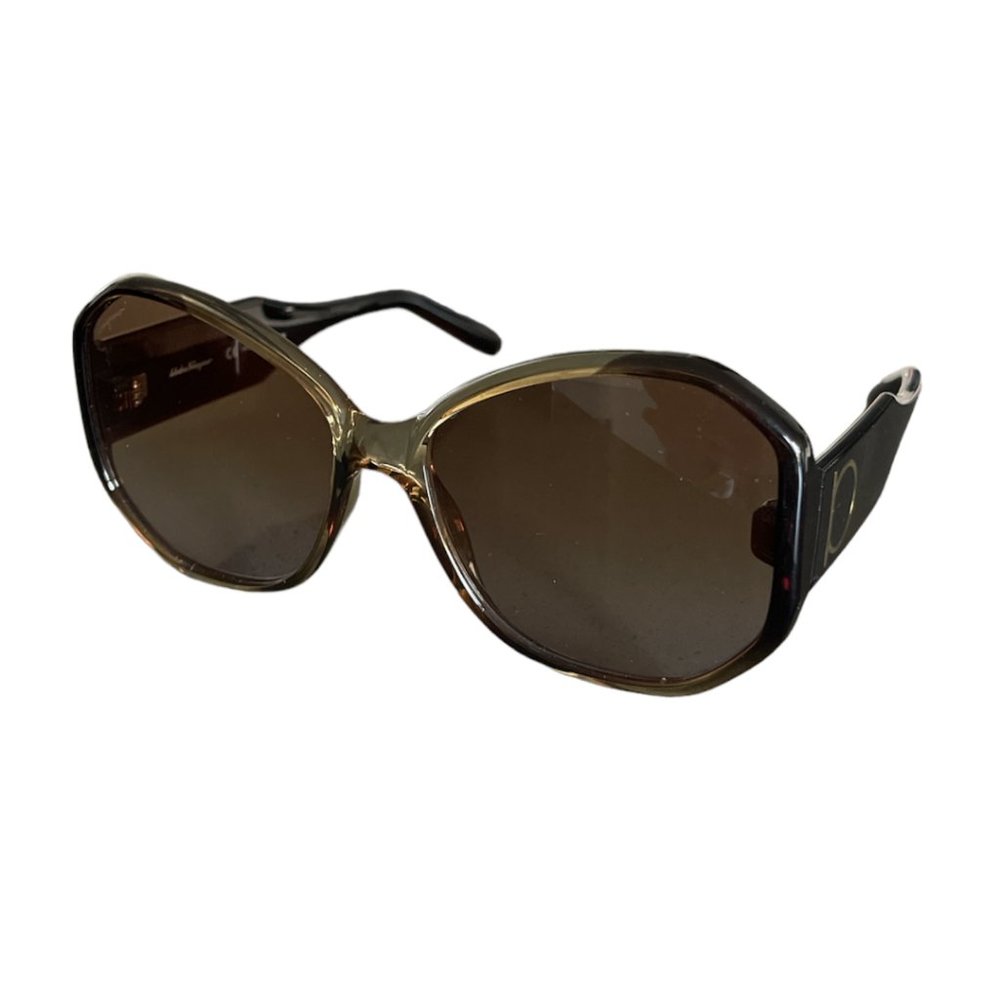 Salvatore Ferragamo Women's Sunglasses SF942S Brown Acetate 61-17-145